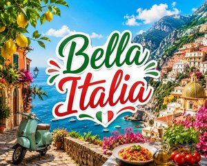Plakat Bella Italia Seniorennachmittag Horhausen