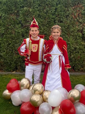 Kinderprinzenpaar Carlo I. U. Marie I. Foto Thomas Schäfer Kinderprinzenpaar Carlo I. U. Marie I. Foto Thomas Schäfer